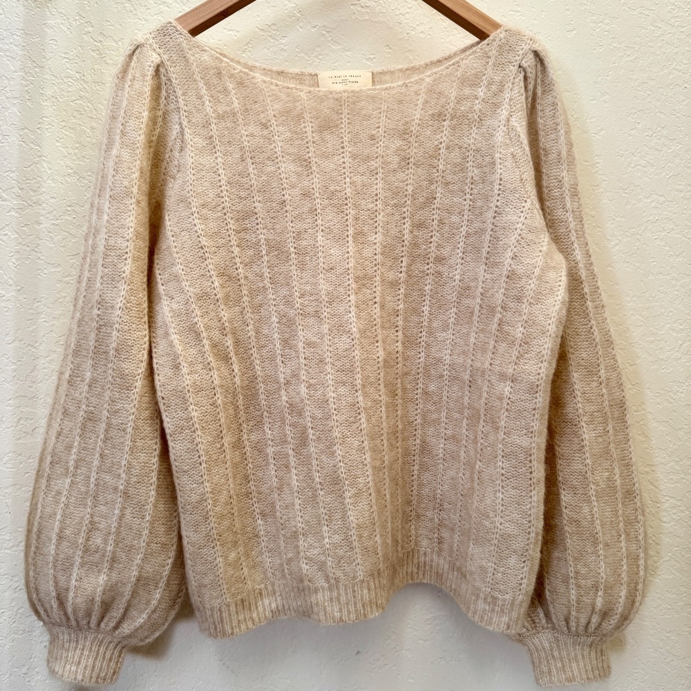Sezane Aretha Jumper Soft Blush Pink - Picture 3 of 7